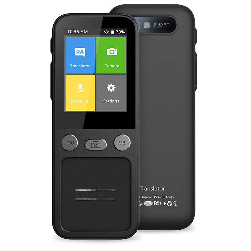 Smart Voice Translator with 138 Languages for Travel