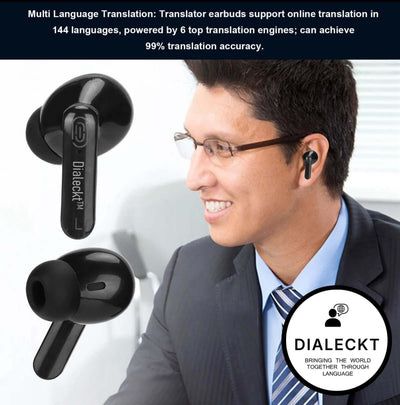 Dialeckt™ Universal Language Earbuds