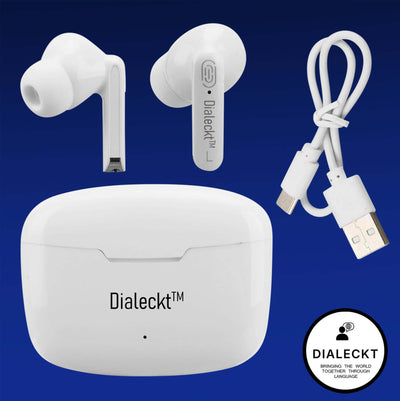 Dialeckt™ Universal Language Earbuds