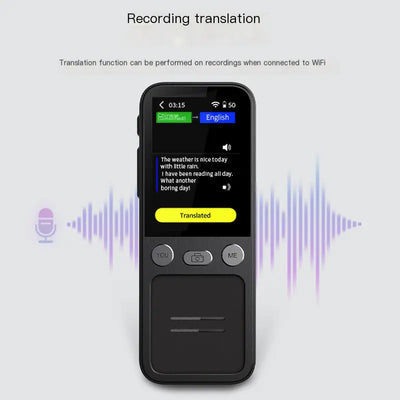 Smart Voice Translator with 138 Languages for Travel
