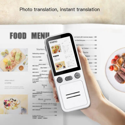 Smart Voice Translator with 138 Languages for Travel